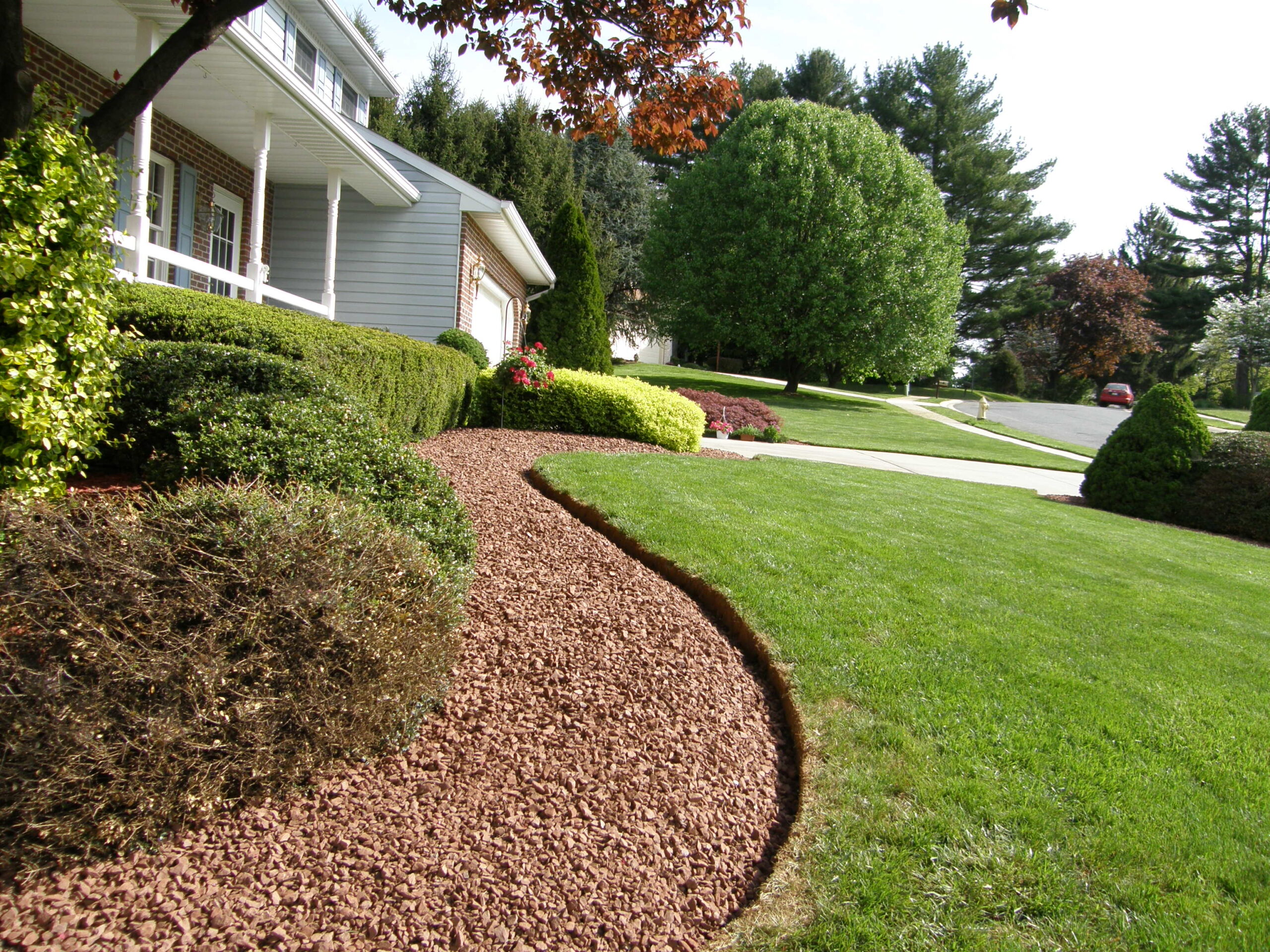 Professional Mulch Installation In Maryland Mulch Masters